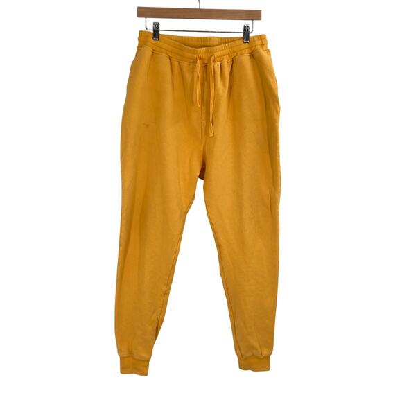 Stampd Duckling Yellow Joggers Men’s Medium Oregon - Picture 1 of 13